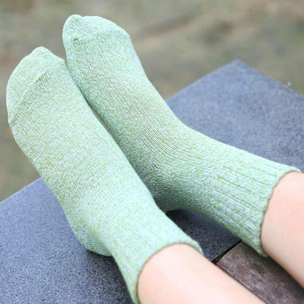 5 Pairs Cashmere Wool Blend Socks - davlina